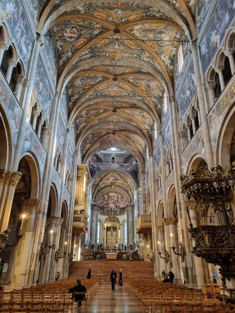 Correggio's fresco inside the dome