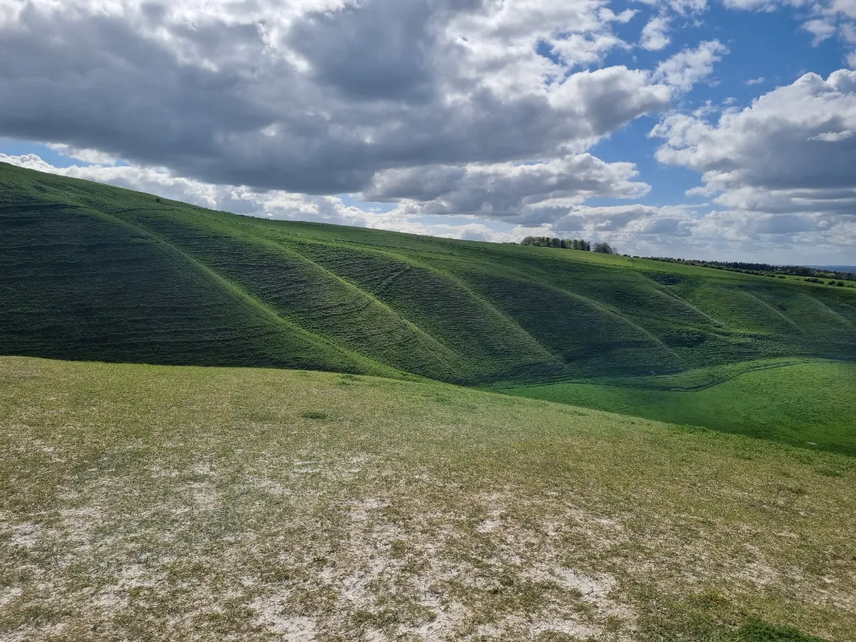 Uffington White Horse Rolling Hill