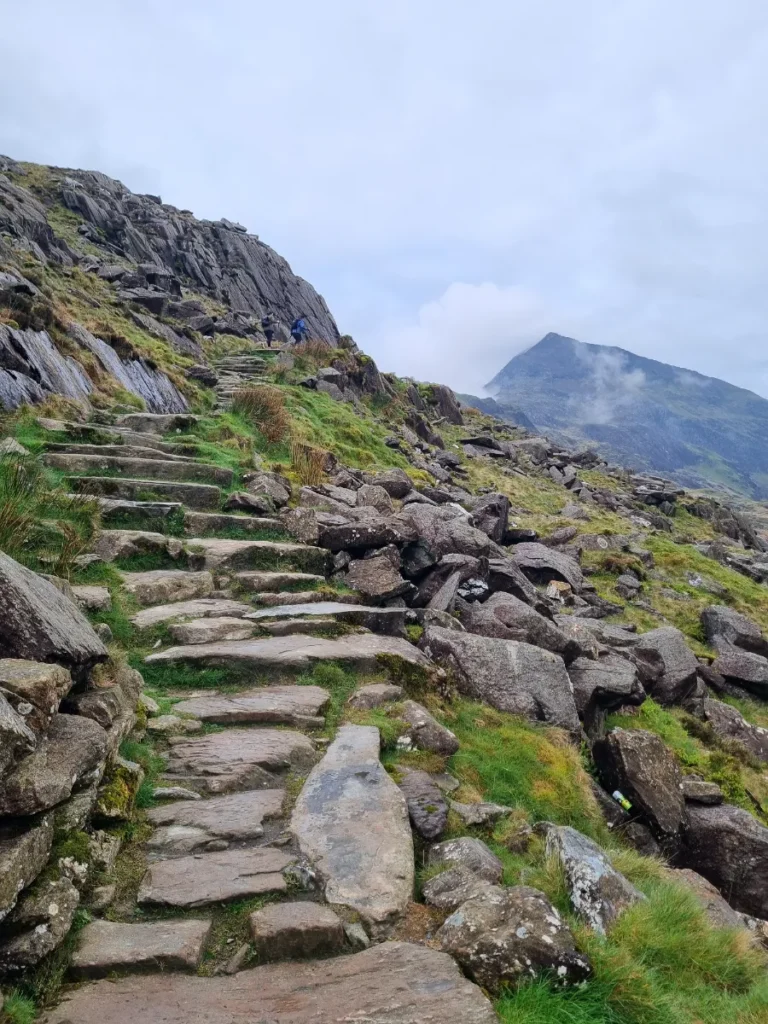 Snowdonia hike tramp