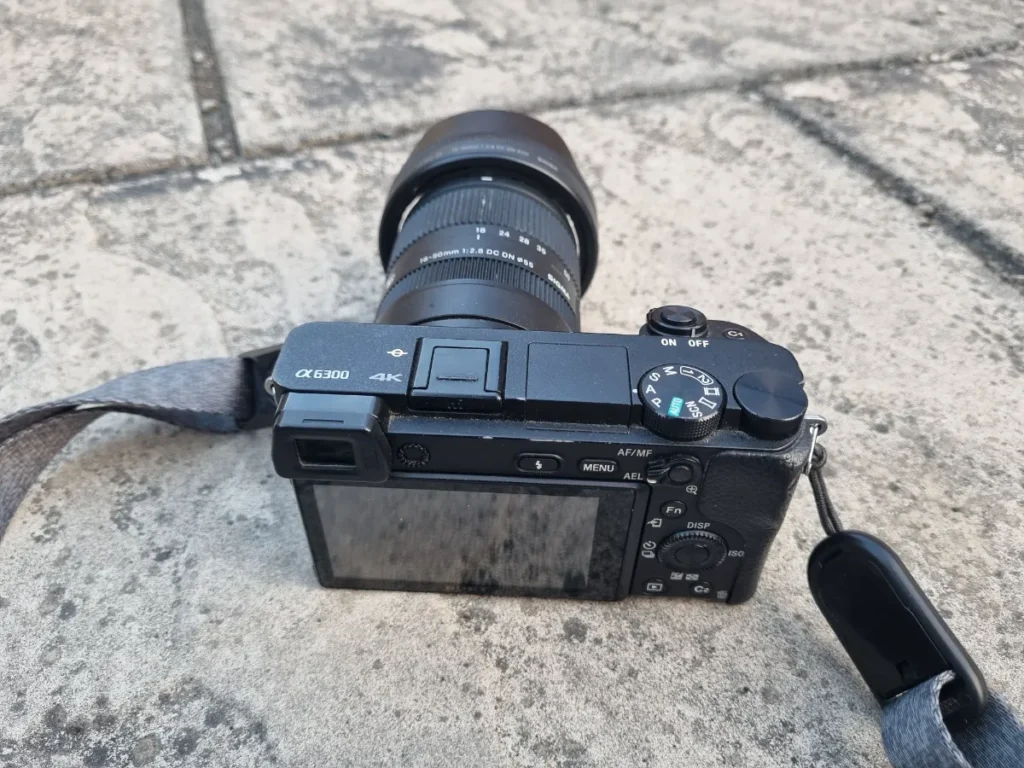 a6300 buttons